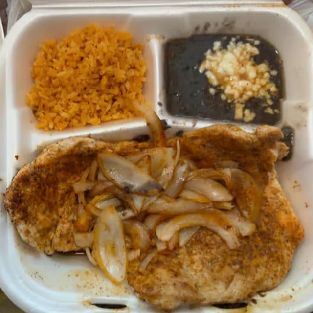 Pollo Asado Plato.