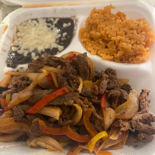 Fajitas Plato.