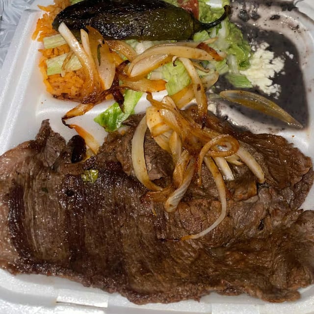 Carne Asada Plato.