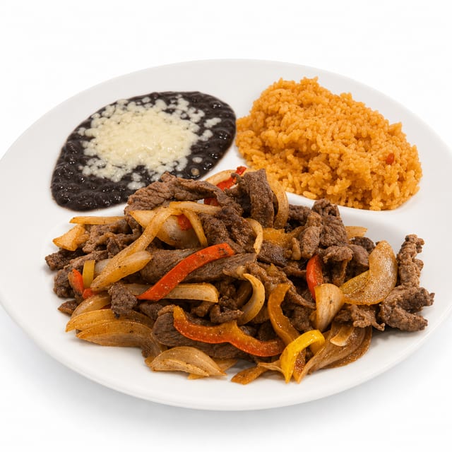 Fajitas Plato.